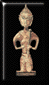 "Statuette bronze" laque 19