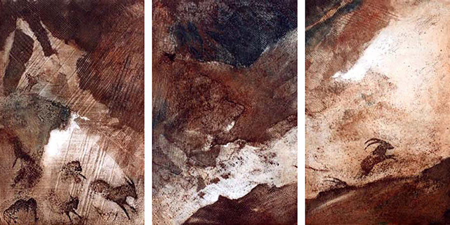 "Fuite", gravure de Claude Tournon