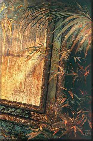 "Diptyque", laque de Claude Tournon - 2