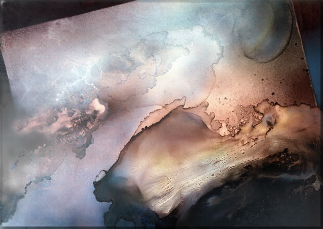 "Nuage", laque de Claude Tournon